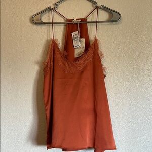 Elegant Rust Tank Top